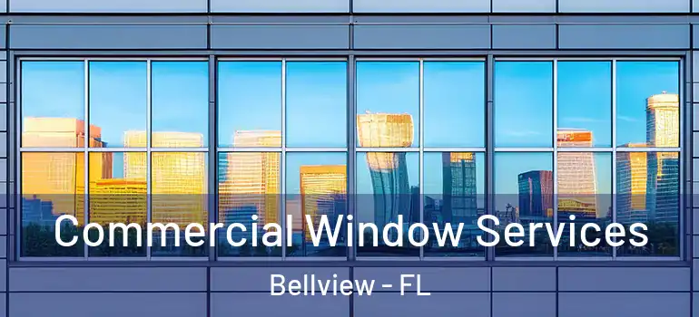 Commercial Window Services Bellview - FL