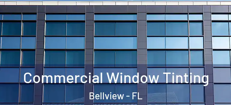 Commercial Window Tinting Bellview - FL