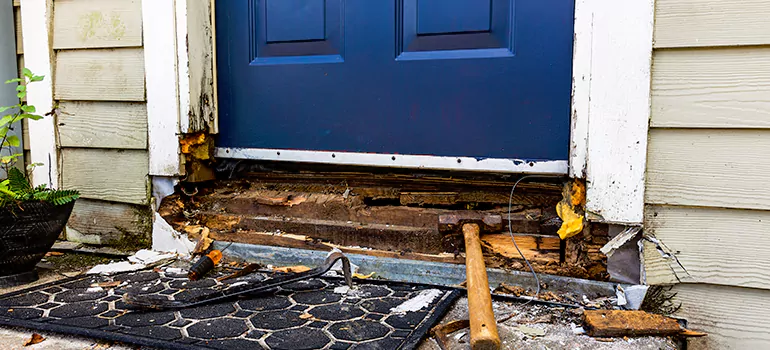 Broken Door Jamb Repair in Bellview, FL