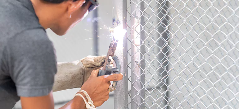 Commercial Mesh Door Repair in Bellview, FL