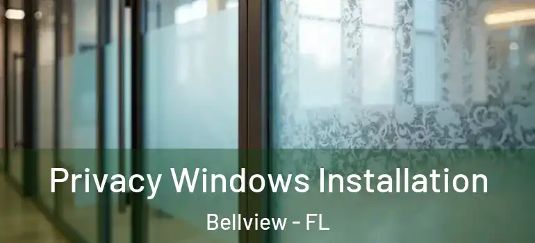 Privacy Windows Installation Bellview - FL