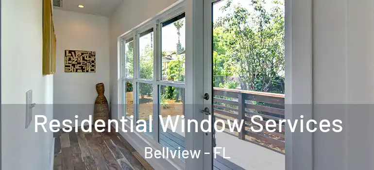 Residential Window Services Bellview - FL