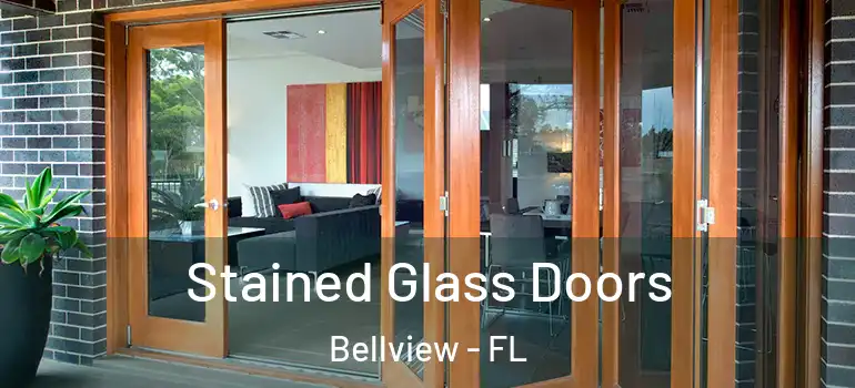 Stained Glass Doors Bellview - FL