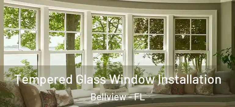 Tempered Glass Window Installation Bellview - FL